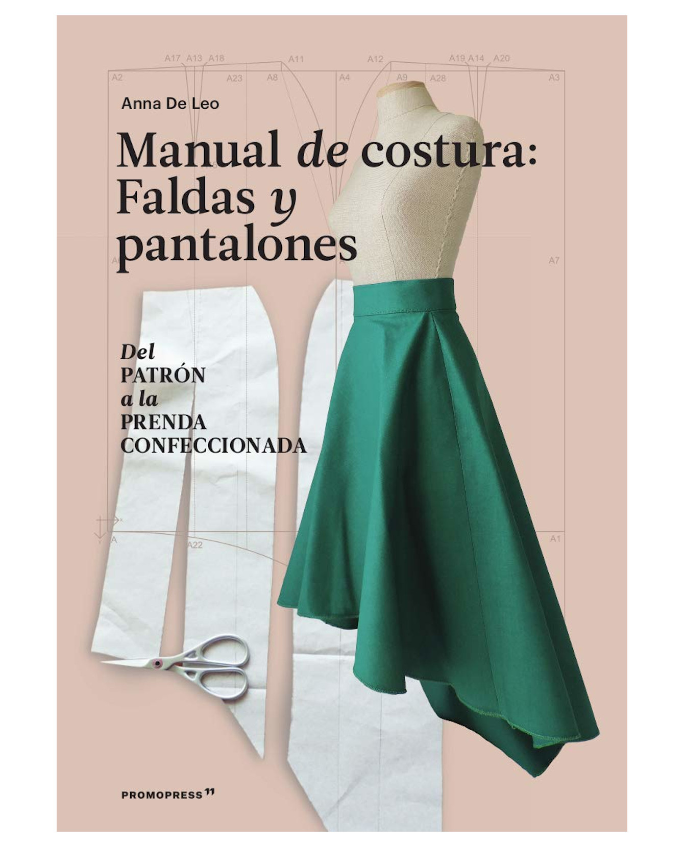 Foto 2 pulgar | Libro Manual de Costura Faldas y Pantalones de Anna De Leo Editorial Hoaki