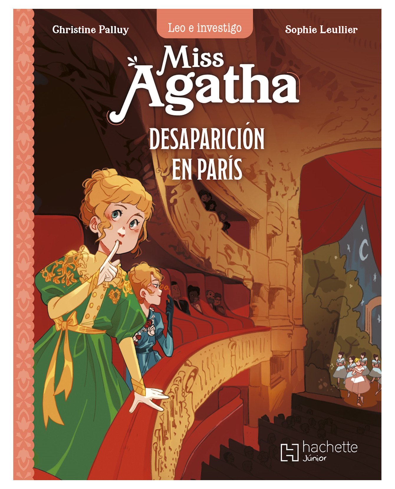 Foto 2 pulgar | Libro Miss Agatha Desaparición en París de Christine Palluy Editorial  Hachette Junior
