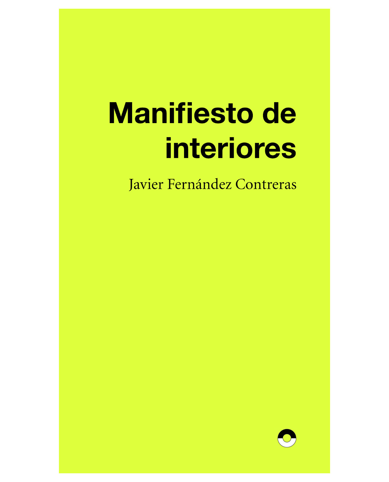 Foto 2 pulgar | Libro Manifiesto de Interiores - Puente Editores - Javier Fernández