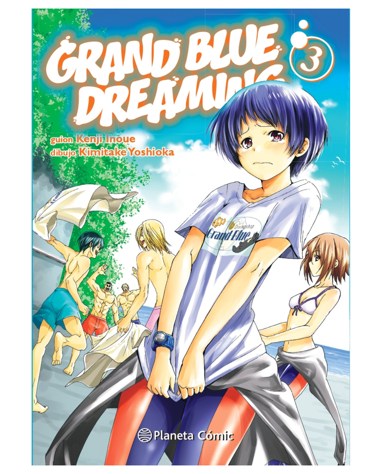 Libro Grand Blue Dreaming Nº 03 - Comics Mexico - Inoue, Kenji