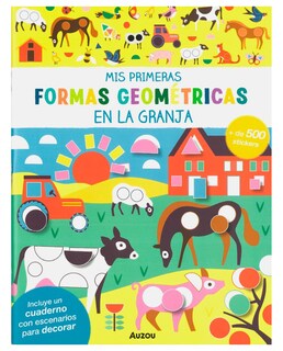 Foto 1 | Libro Mis Primeras Formas Geométricas En La Granja Editorial Auzou