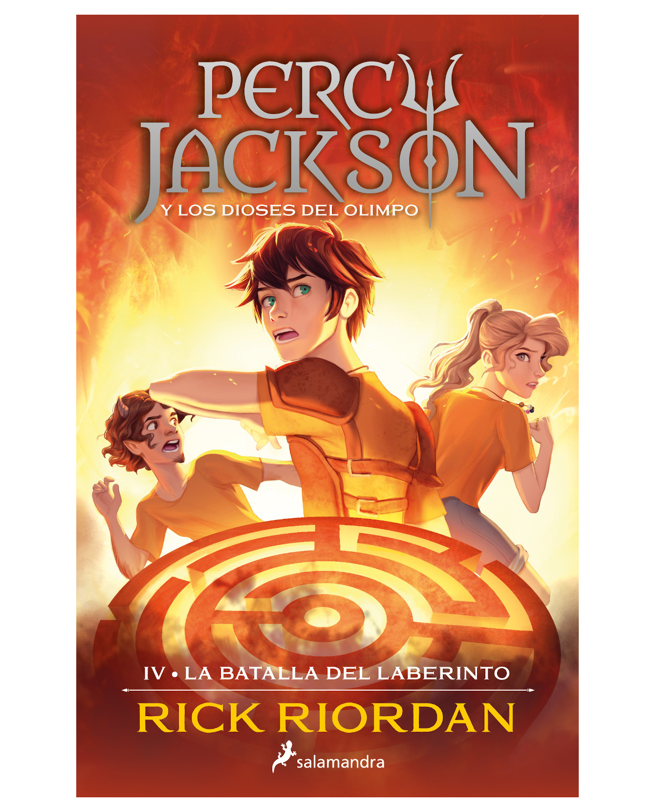 Foto 2 pulgar | Libro La Batalla Del Laberinto - Salamandra Infantil Y Juvenil - Rick Riordan