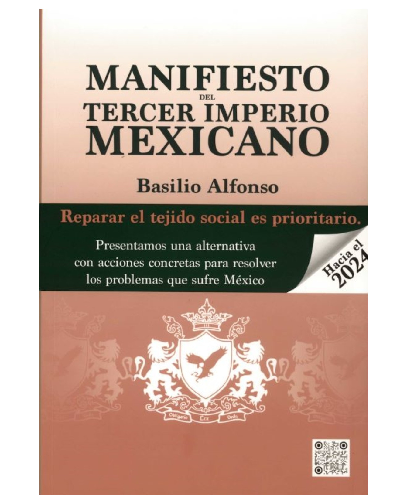 Foto 2 pulgar | Libro Manifiesto Del Tercer Imperio Mex. - Basilio Alfonso - Basilio Alfonso