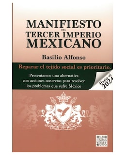 Foto 1 | Libro Manifiesto Del Tercer Imperio Mex. - Basilio Alfonso - Basilio Alfonso
