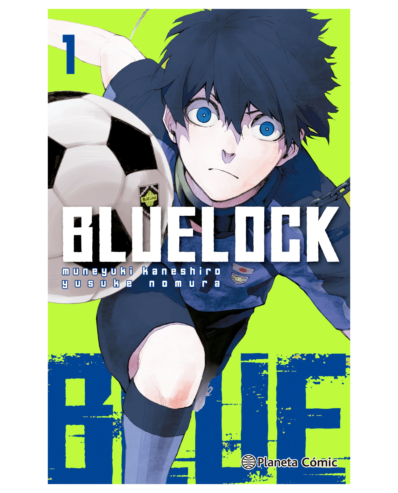 Libro Blue Lock Nº 01 - Comics Mexico - Nomura Yusuke