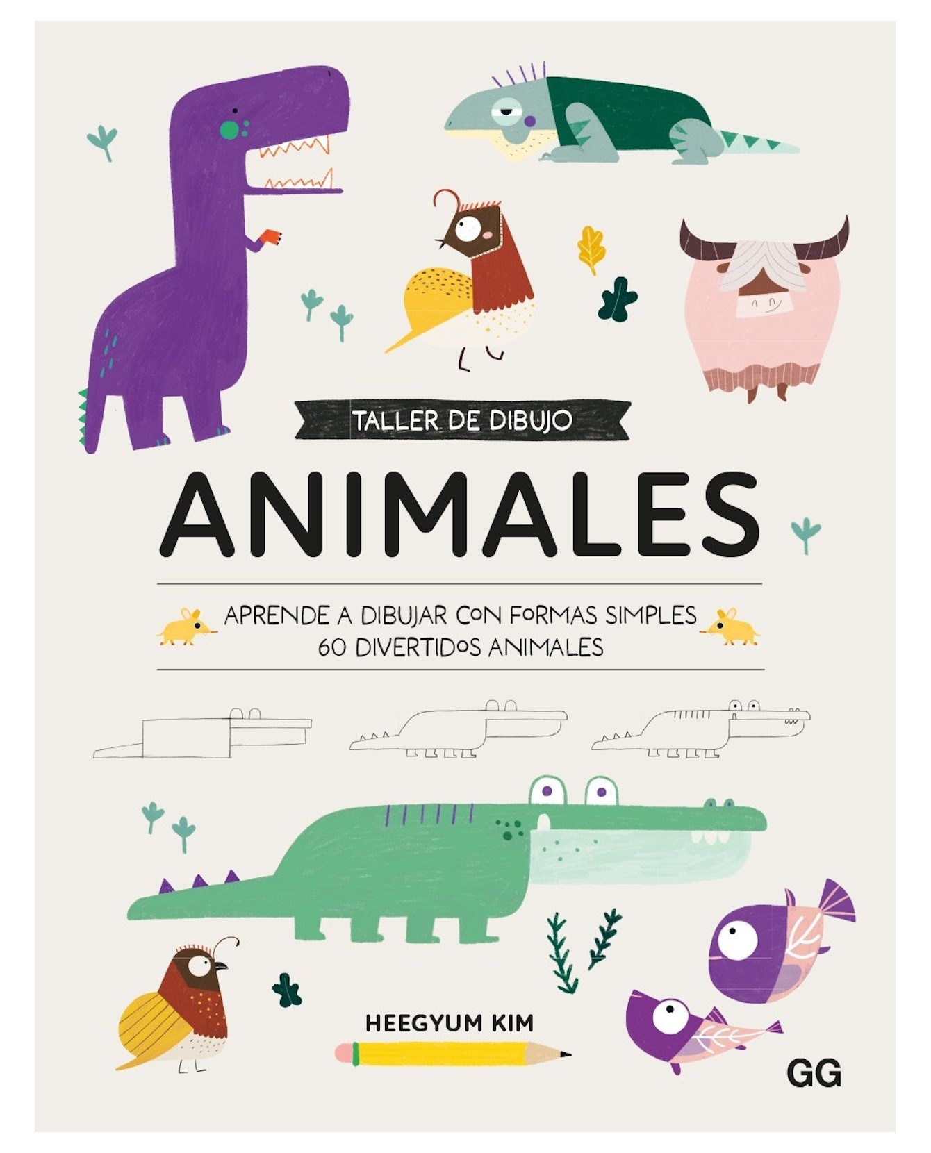 Foto 1 | Libro Taller De Dibujo De Animales - Editorial Gg - Varios