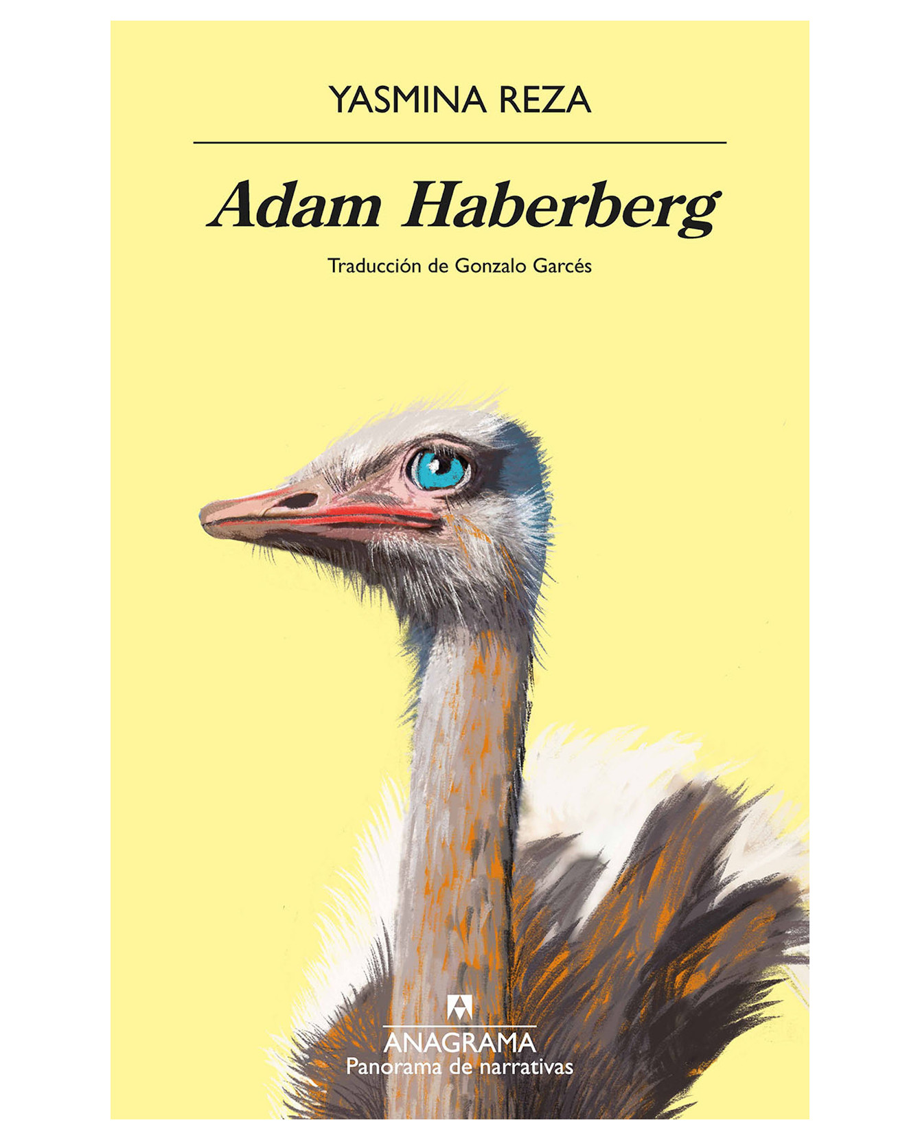 Libro Adam Haberberg - Anagrama - Reza Yasmina