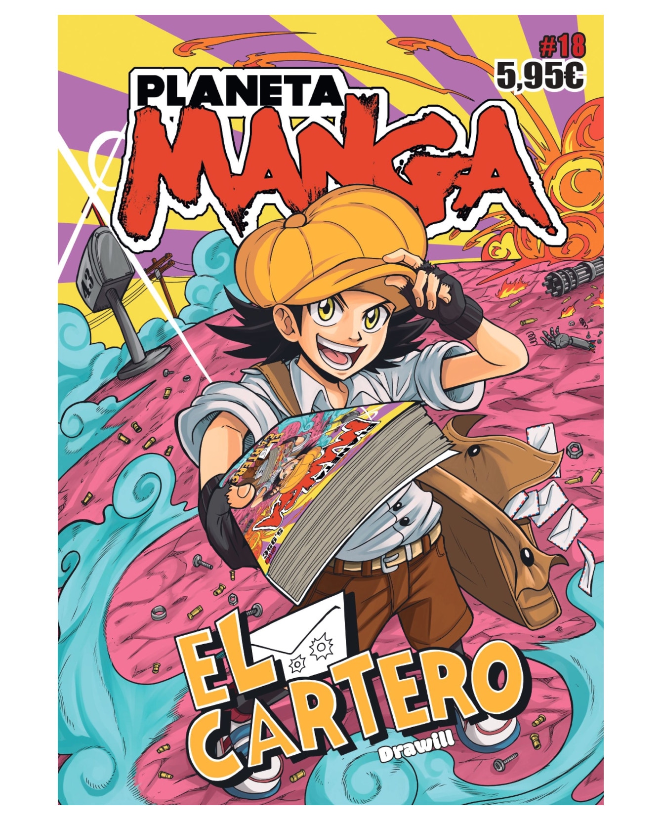 Libro Planeta Manga Nº 18 - Comics Mexico - Aa. Vv. $228