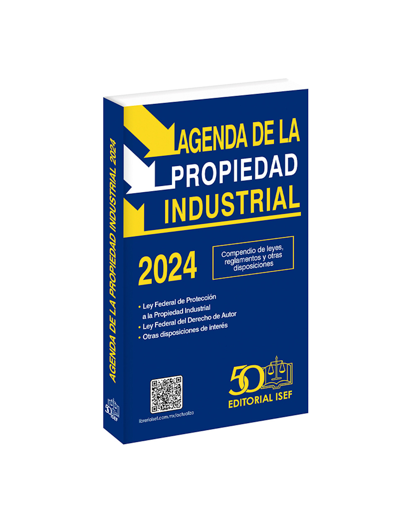 Foto 2 pulgar | Libro Agenda De La Propiedad Industrial 2024 - Isef - Ediciones Fiscales Isef