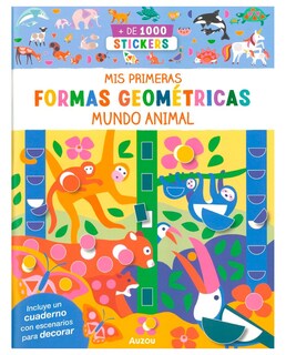 Foto 1 | Libro Mis Primera Formas Geométricas- Mundo Animal - Auzou - Auzou