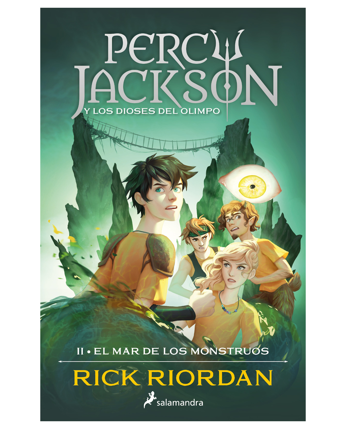 Libro El Mar De Los Monstruos - Salamandra Infantil Y Juvenil - Rick Riordan
