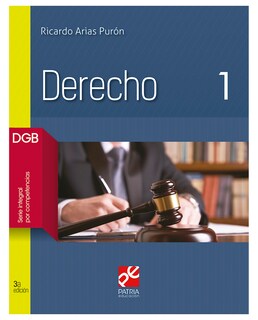 Foto 1 | Libro Derecho 1 - Patria Educación - Arias Purón-Ricardo Travis