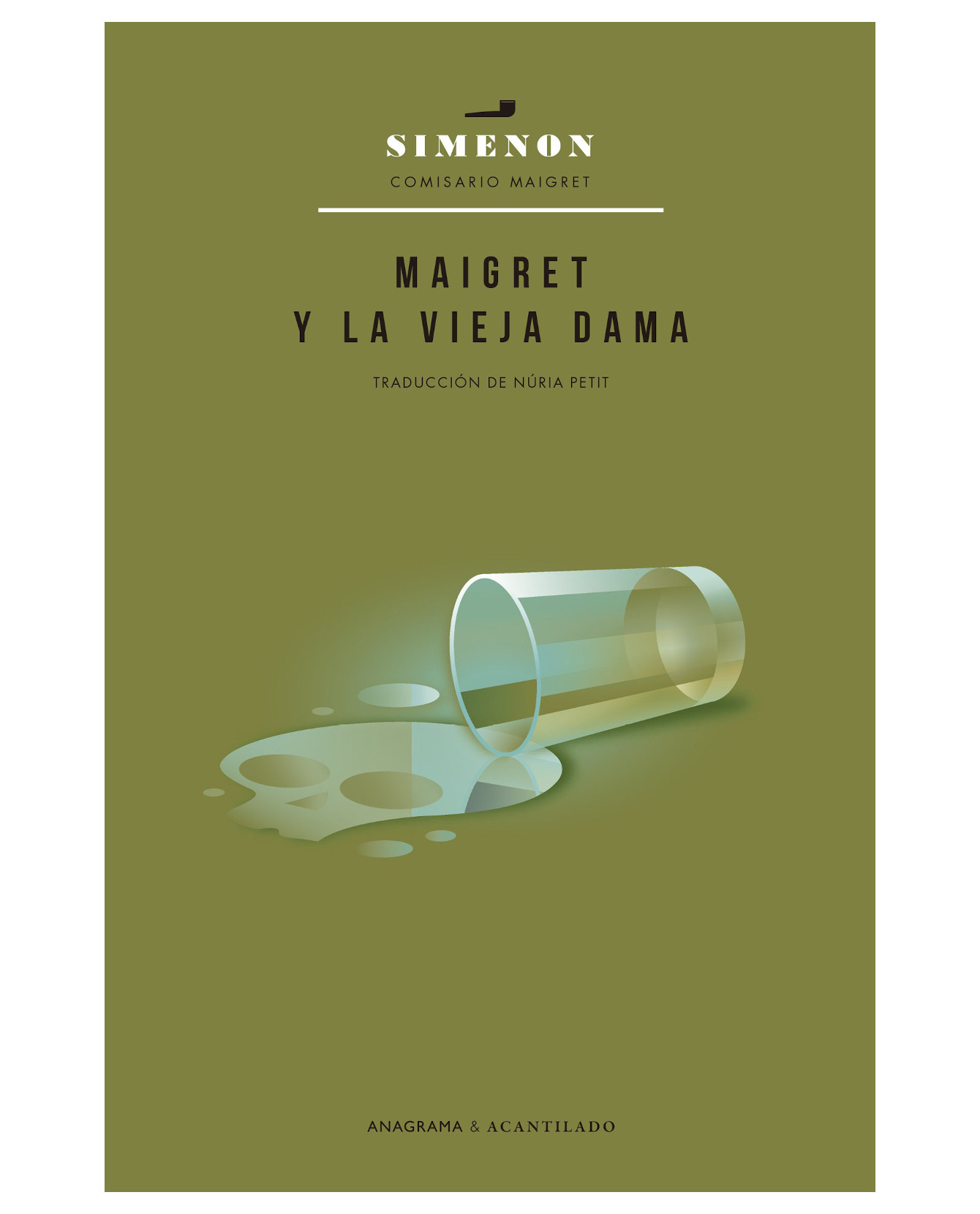 Libro Maigret Y La Vieja Dama - Anagrama - Simenon, Georges