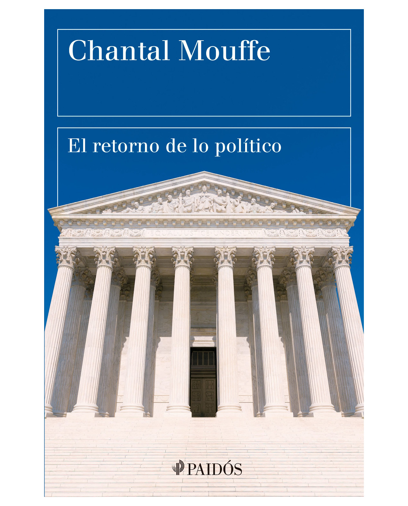 Libro El Retorno de lo Político Paidos Chantal Mouffe $448