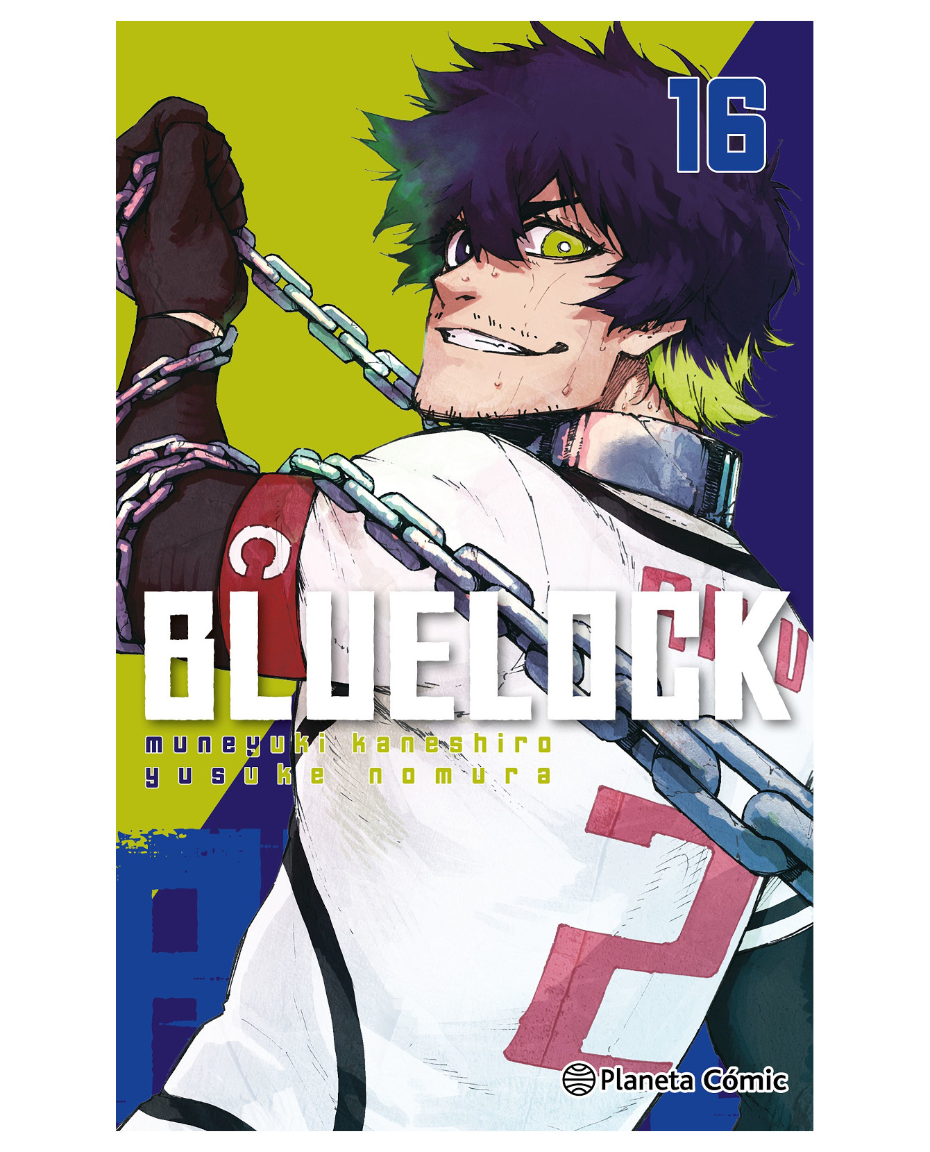 Libro Blue Lock Nº 16 Comics México Yusuke Nomura