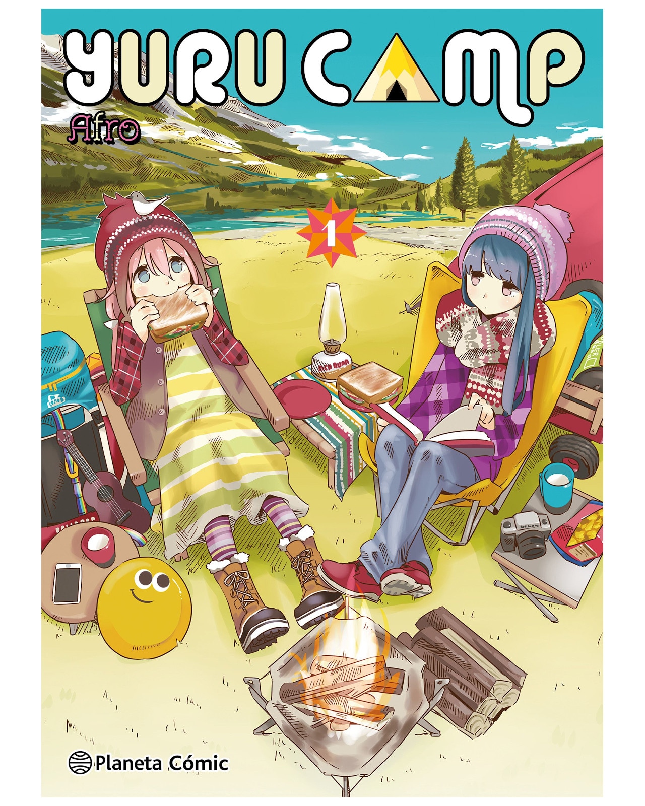 Comics México Yuru Camp Nº 01 Afro $278