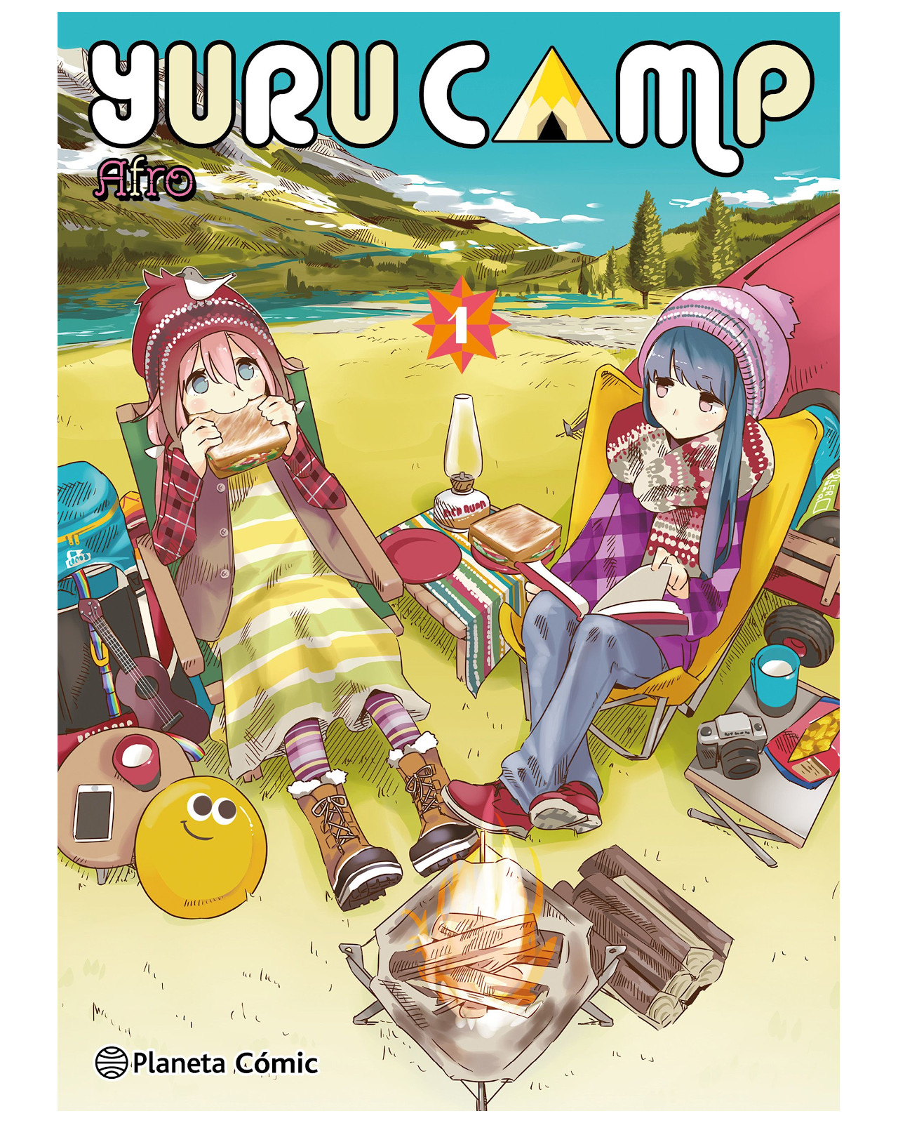 Comics México Yuru Camp Nº 01 Afro