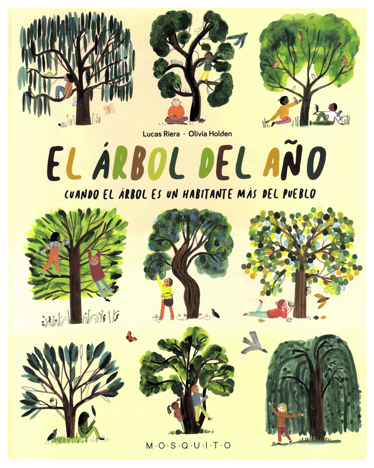 Libro - El Árbol Del Año - Mosquito Books - Riera Lucas