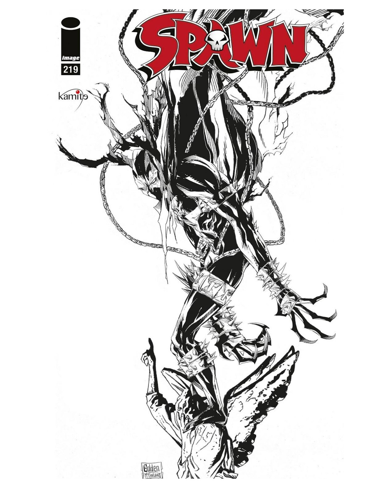 Libro Spawn 219b Kamite Todd Mcfarlane Cadabra & Books