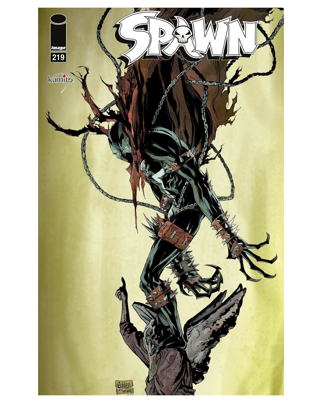 Foto 2 pulgar | Libro Spawn 219a Kamite Todd Mcfarlane