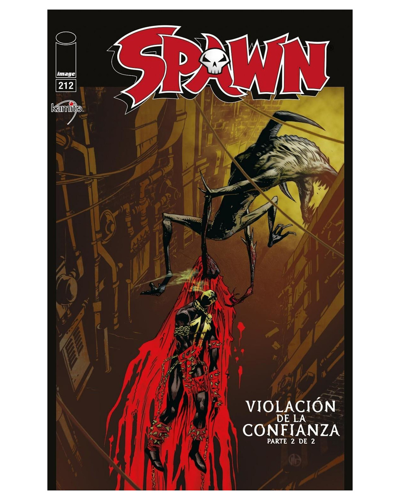 Libro Spawn 212 Kamite Todd Mcfarlane Cadabra & Books
