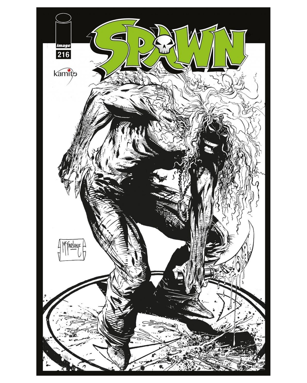 Libro Spawn 216b Kamite Todd Mcfarlane Cadabra & Books
