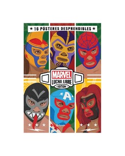 Foto 1 | Marvel Lucha Libre. Libro Poster