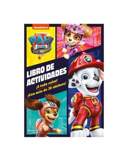 Foto 1 | Paw Patrol. La Pelicula. Libro De Actividades