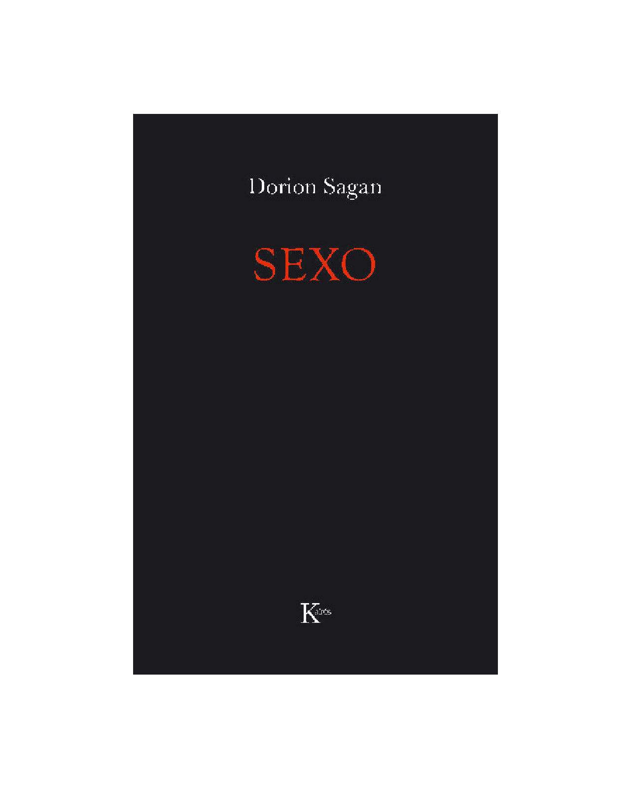 Libro Sexo / Muerte - Dorion Sagan