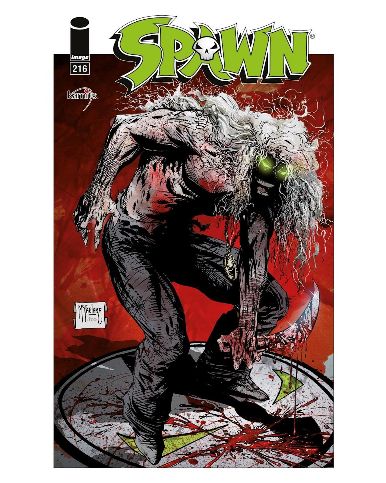 Libro Spawn 216a Kamite Todd Mcfarlane - Cadabra & Books
