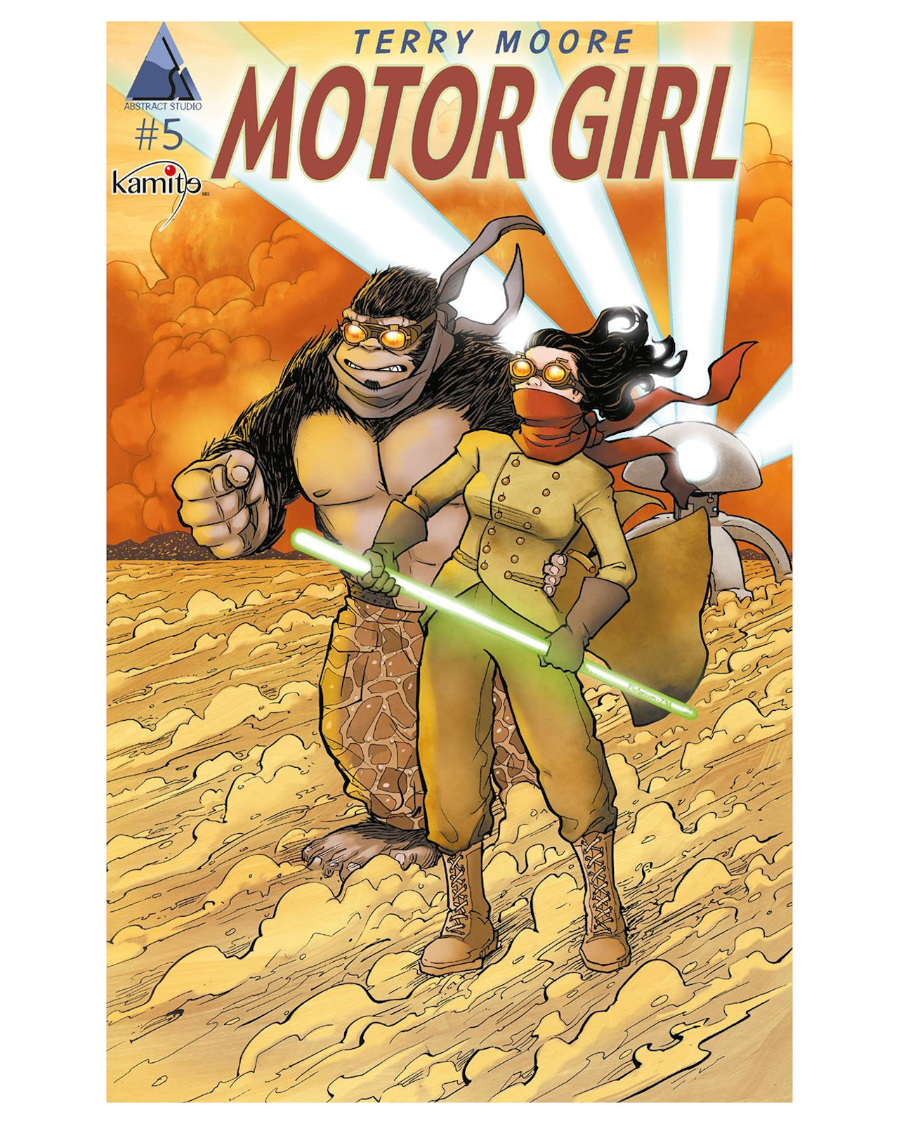 Foto 2 pulgar | Libro - Motor Girl 5 - Kamite - Terry Moore