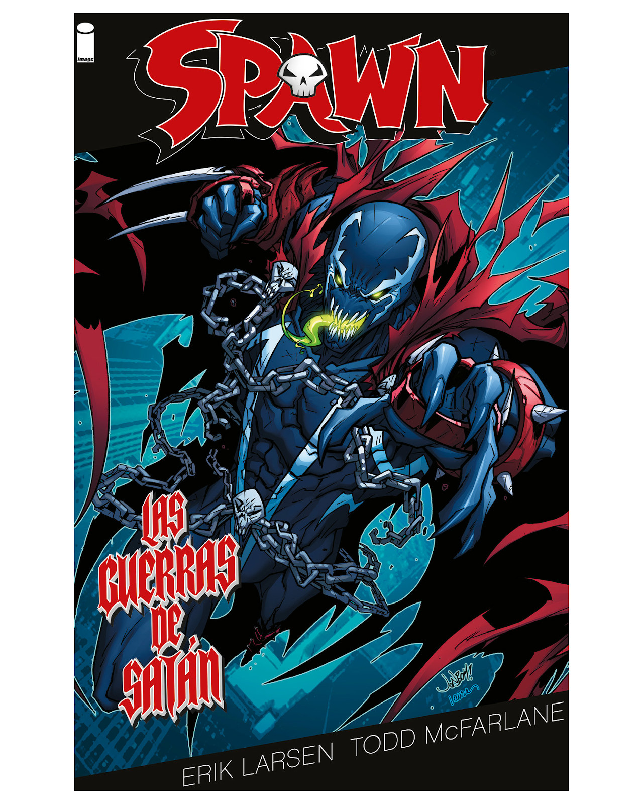 Foto 2 pulgar | Libro - Spawn: Las Guerras De Satán B - Kamite - Todd Mcfarlane