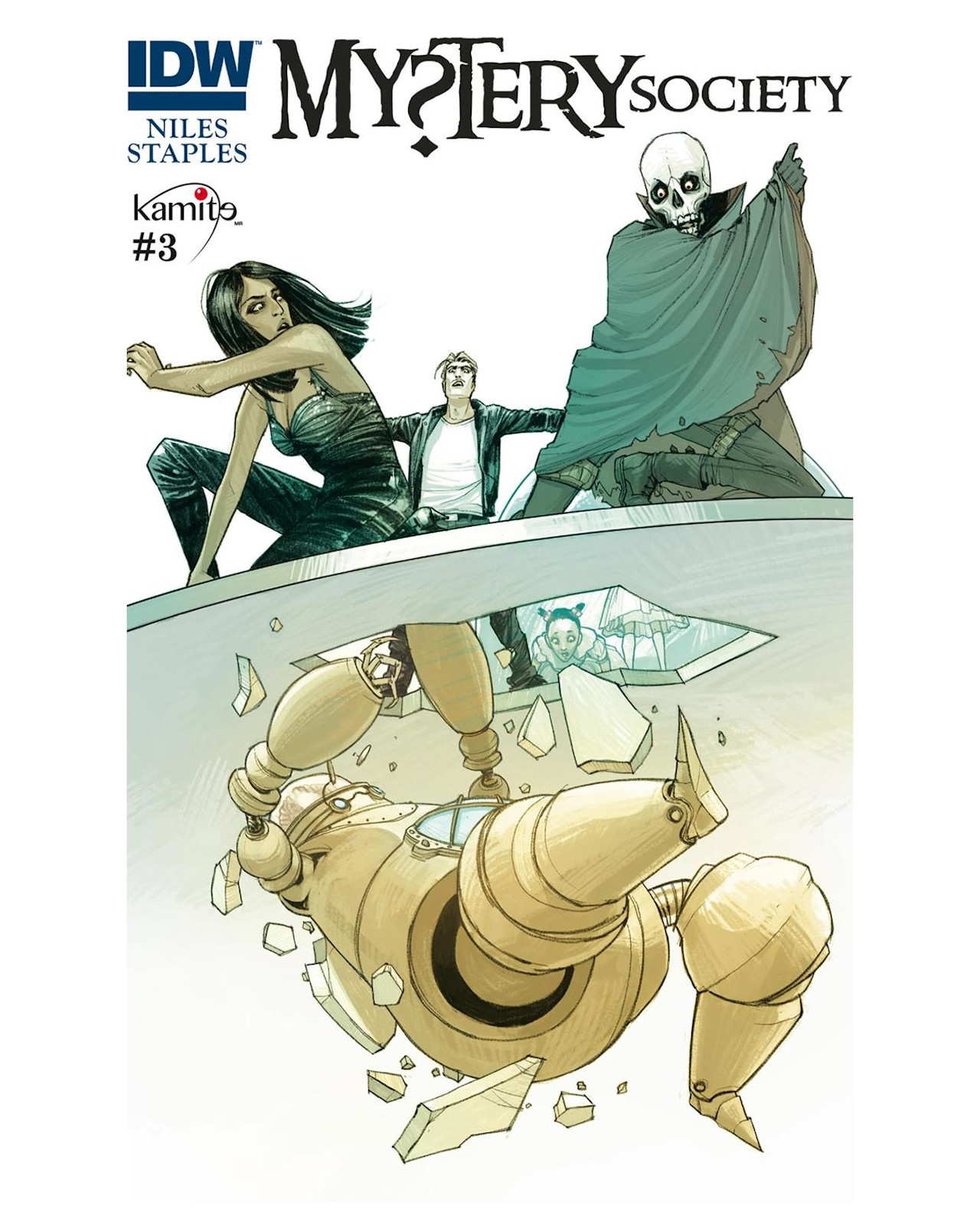 Libro - Mystery Society 3 - Kamite - Steve Niles