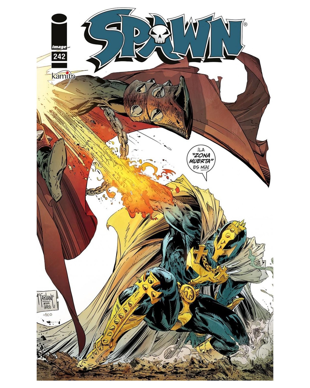 Libro - Spawn 242 - Kamite - Todd Mcfarlane $199