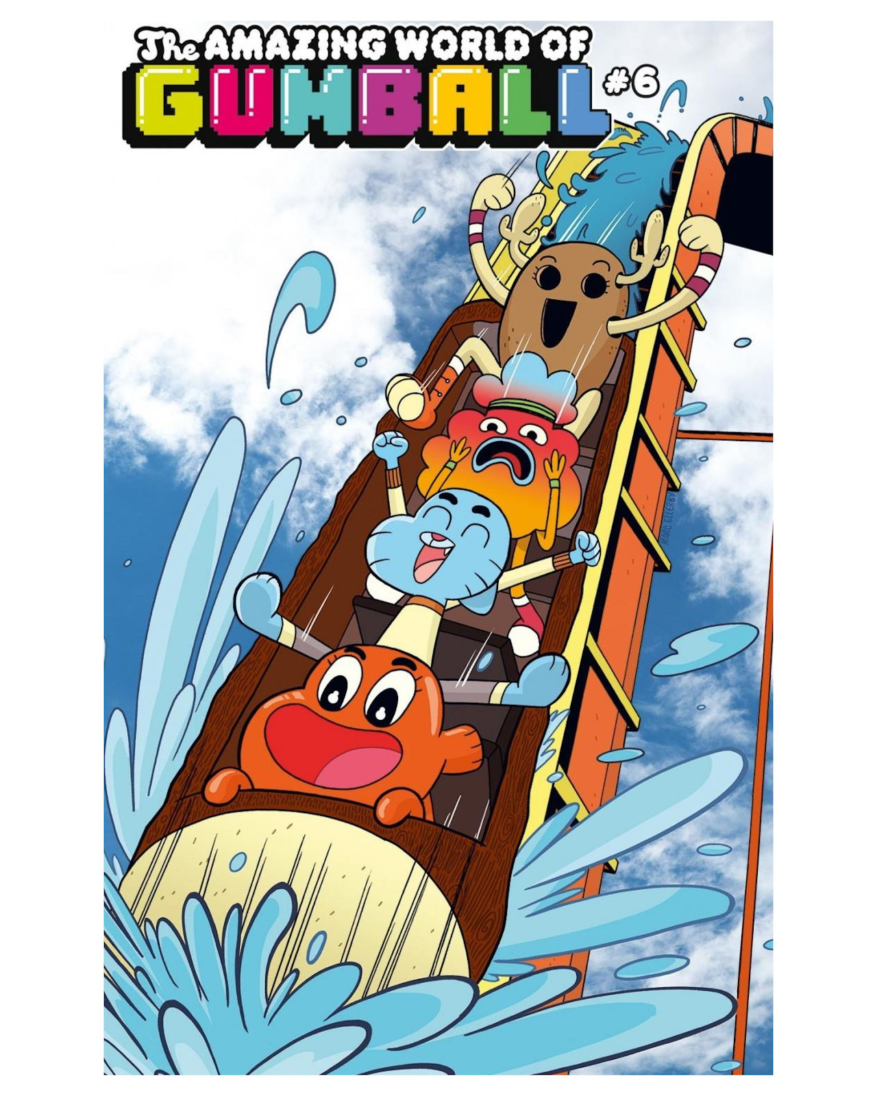 Cómic The Amazing World Of Gumball 6B - Kamite - Frank Gibson