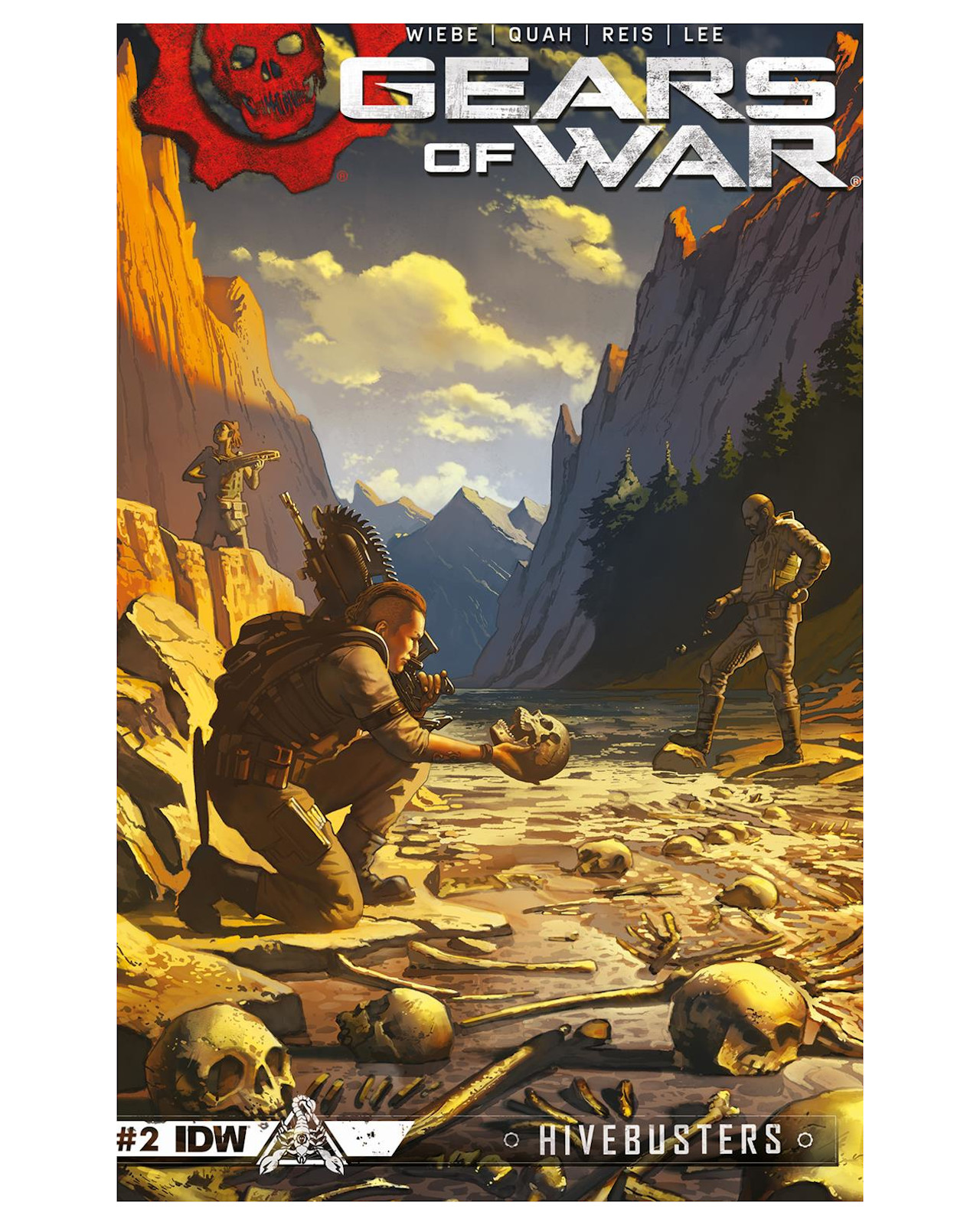 Libro - Gears Of Wars Hivebusters 2b - Kamite - Kurtis Wiebe