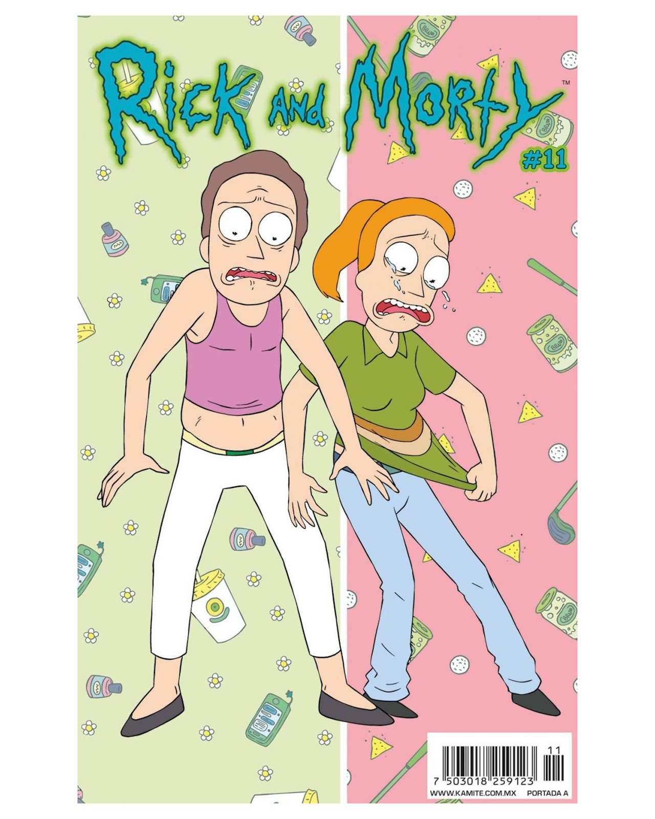 Libro - Rick And Morty 11a - Kamite - Justin Roiland