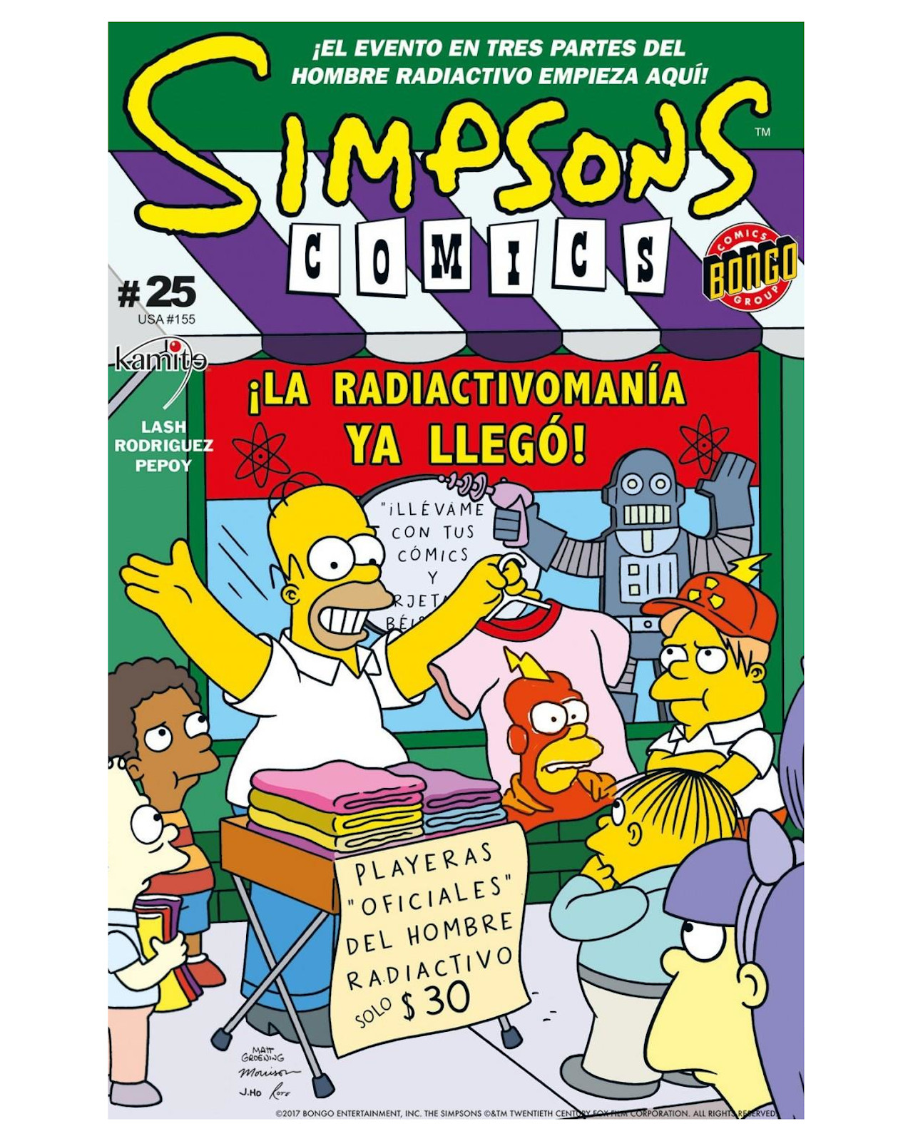 Libro - Simpsons Comics 25 - Kamite - Matt Groening