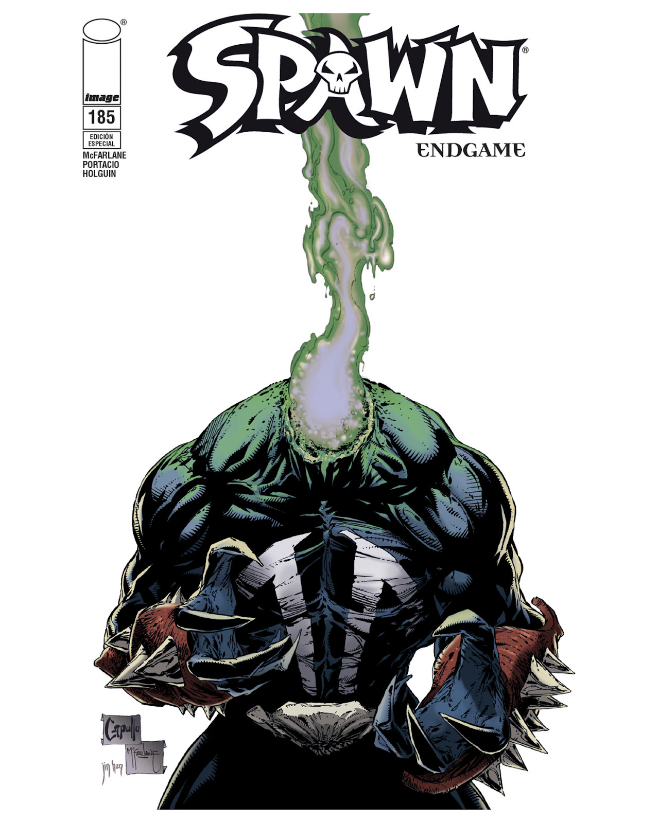 Libro - Spawn 185 Edición Especial Metalizado - Kamite - Brian Holguin