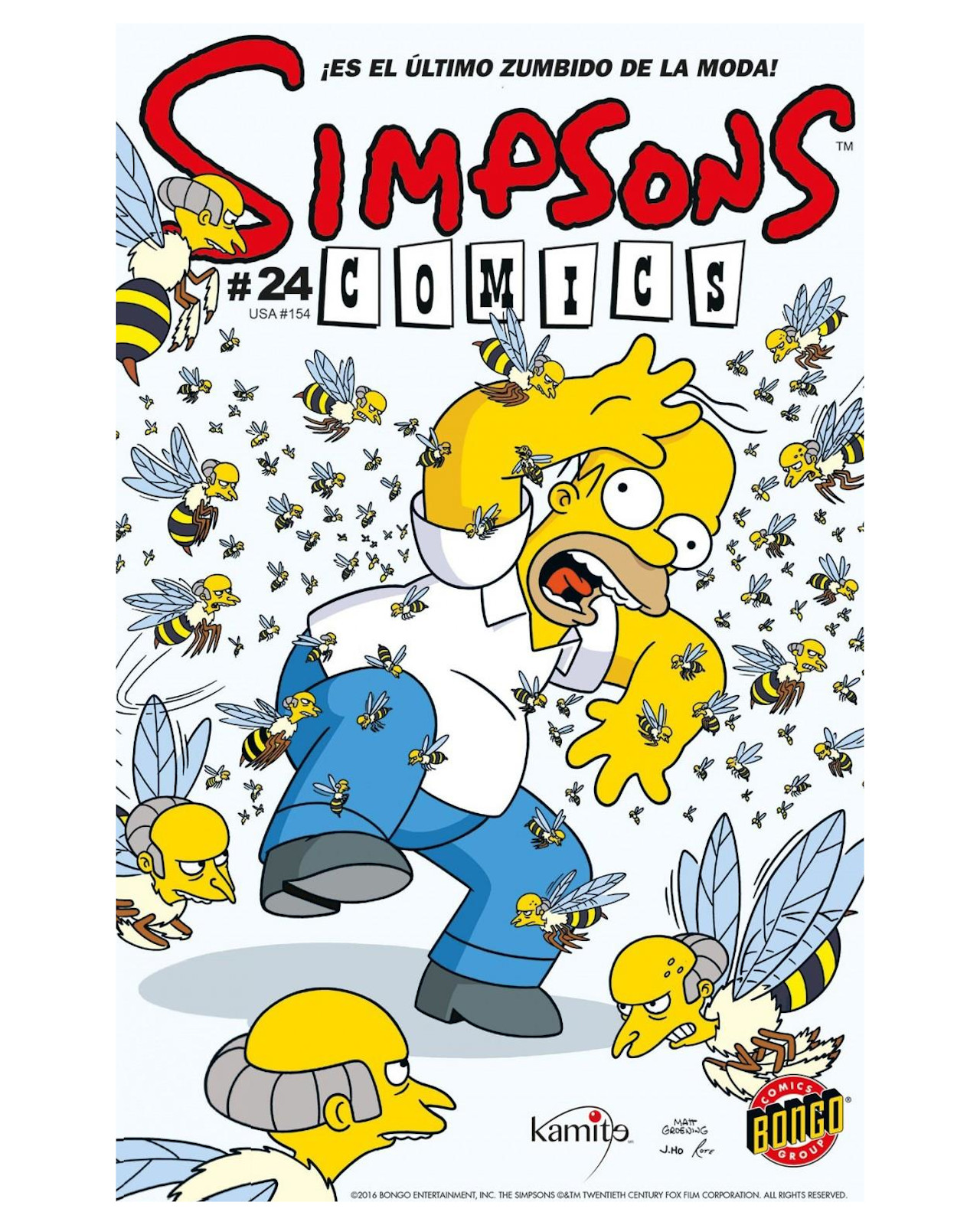 Libro - Simpsons Comics 24 - Kamite - Matt Groening