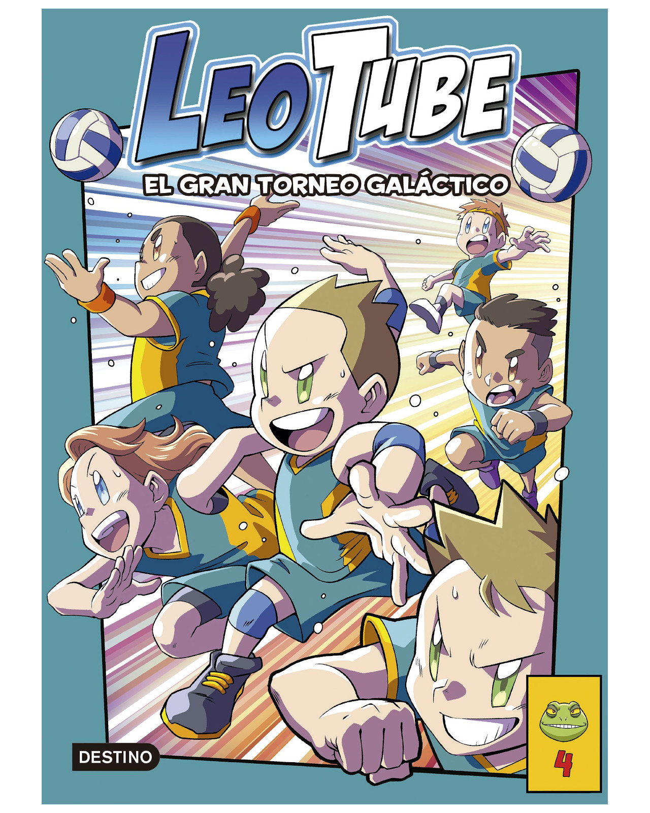Libro - Leotube 4. El Gran Torneo Galáctico - Destino Infantil & Juvenil - Leotube