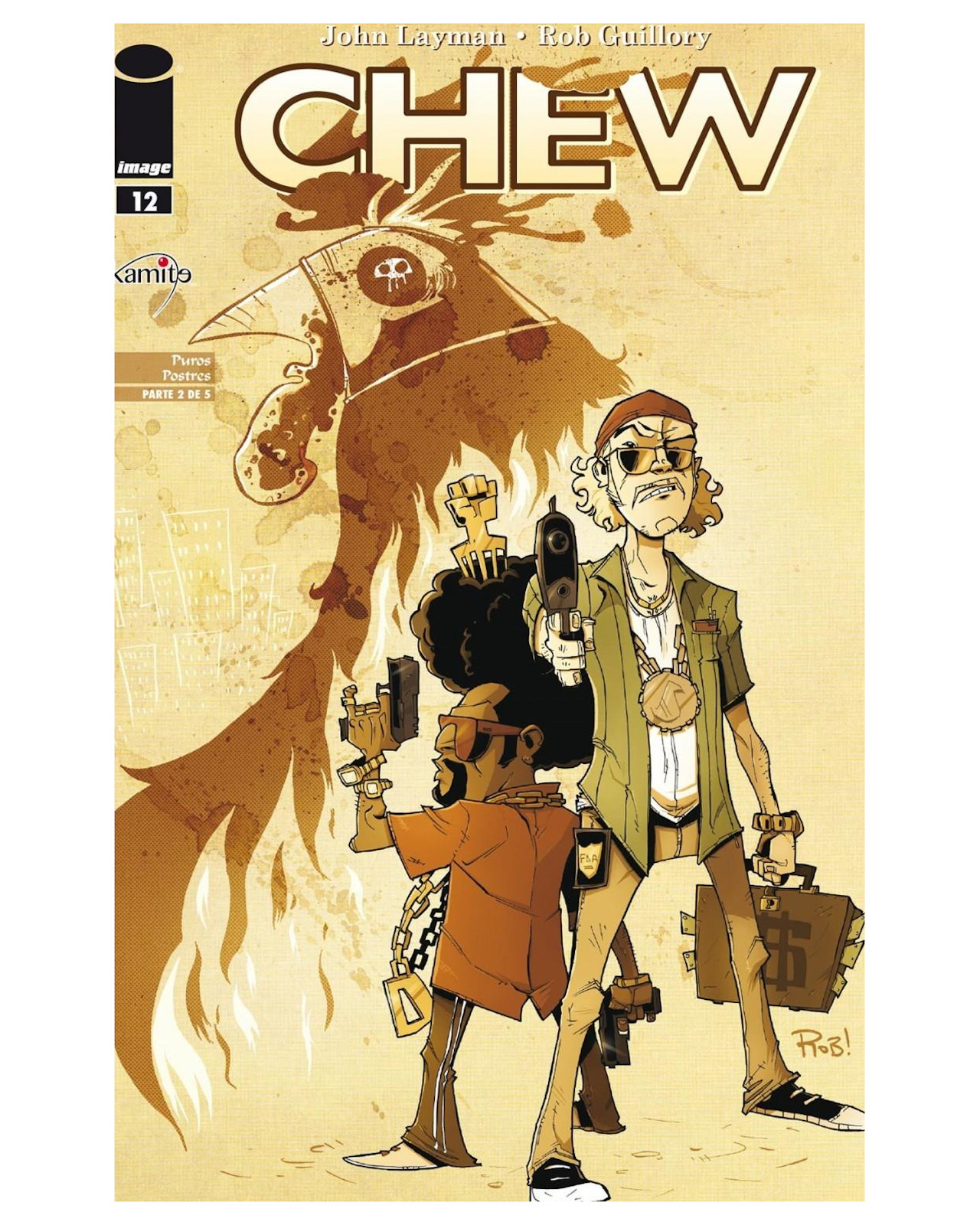 Foto 2 pulgar | Libro - Chew 12a - Kamite - John Layman