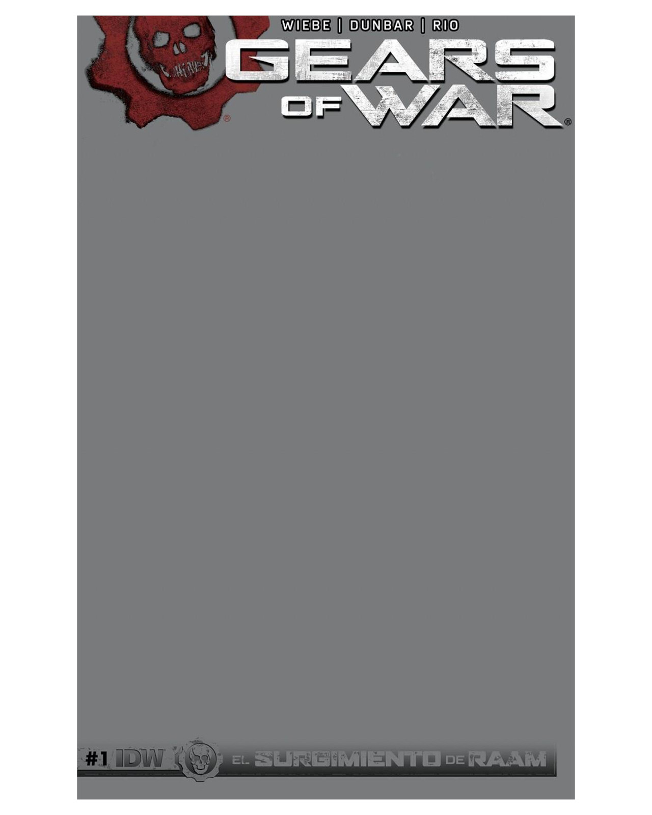 Libro - Gears Of Wars Brilante 1 Blank Cover - Kamite - Kurtis J. Wiebe