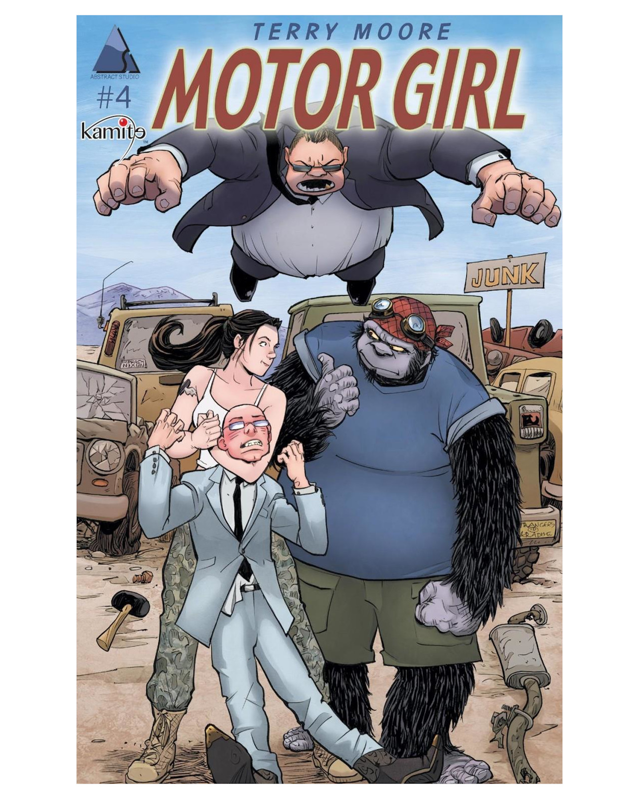 Foto 1 | Libro - Motor Girl 4 - Kamite - Terry Moore