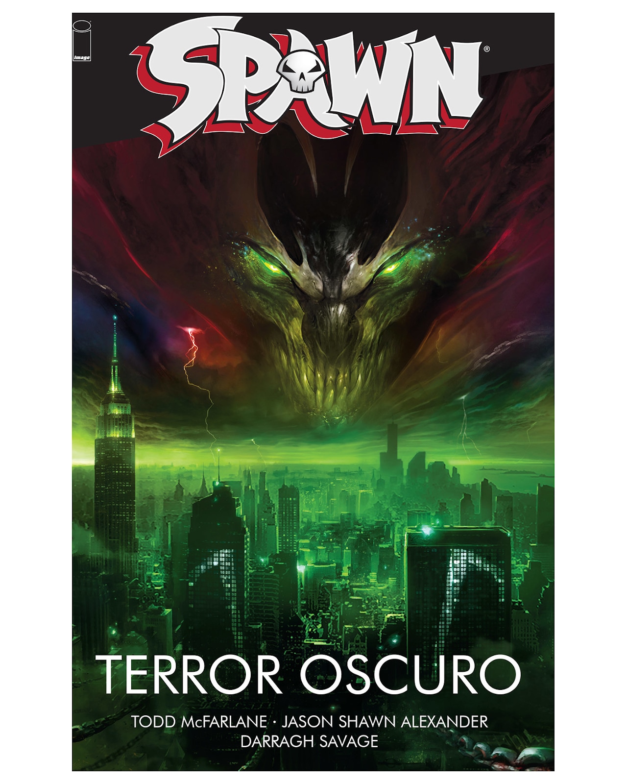 Libro - Spawn: Terror Oscuro A - Kamite - Todd Mcfarlane $419