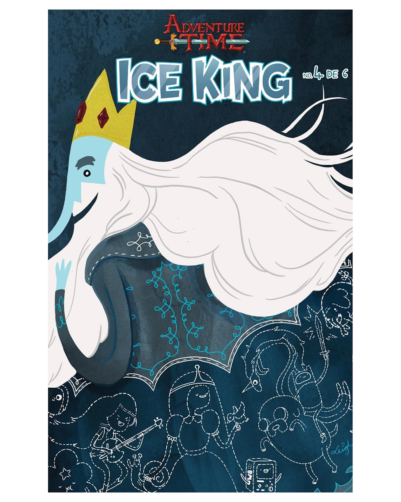 Libro - Adventure Time Ice King 4b - Kamite - Pendleton Ward