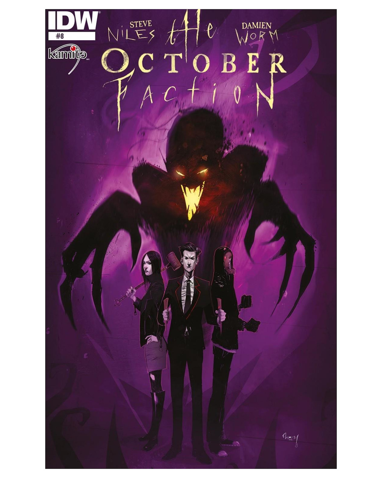 Libro - The October Faction 8a - Kamite - Steve Niles