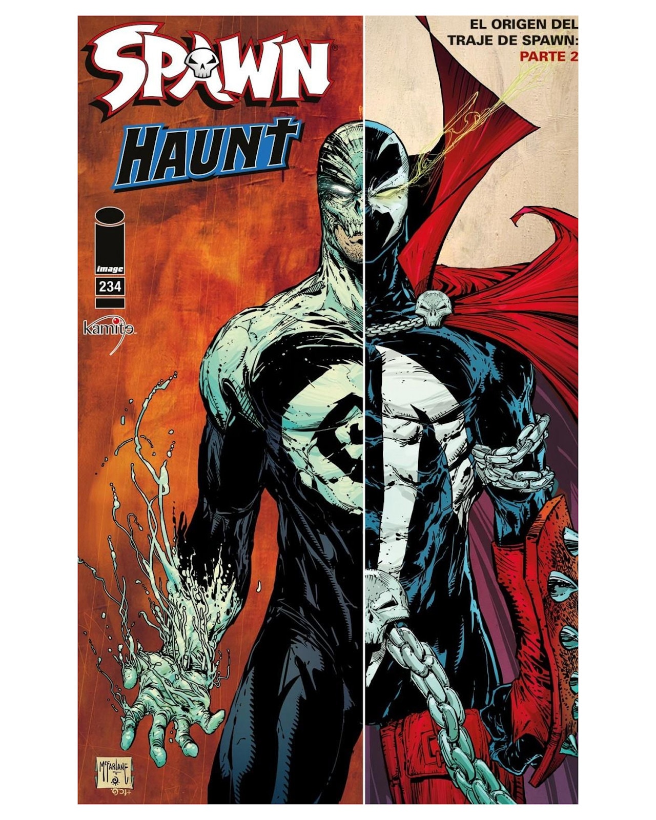 Cómic - Spawn 234B - Kamite - Todd Mcfarlane $199