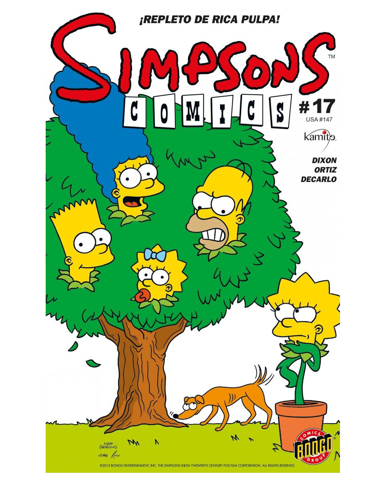 Libro - Simpsons Comics 17 - Kamite - Matt Groening
