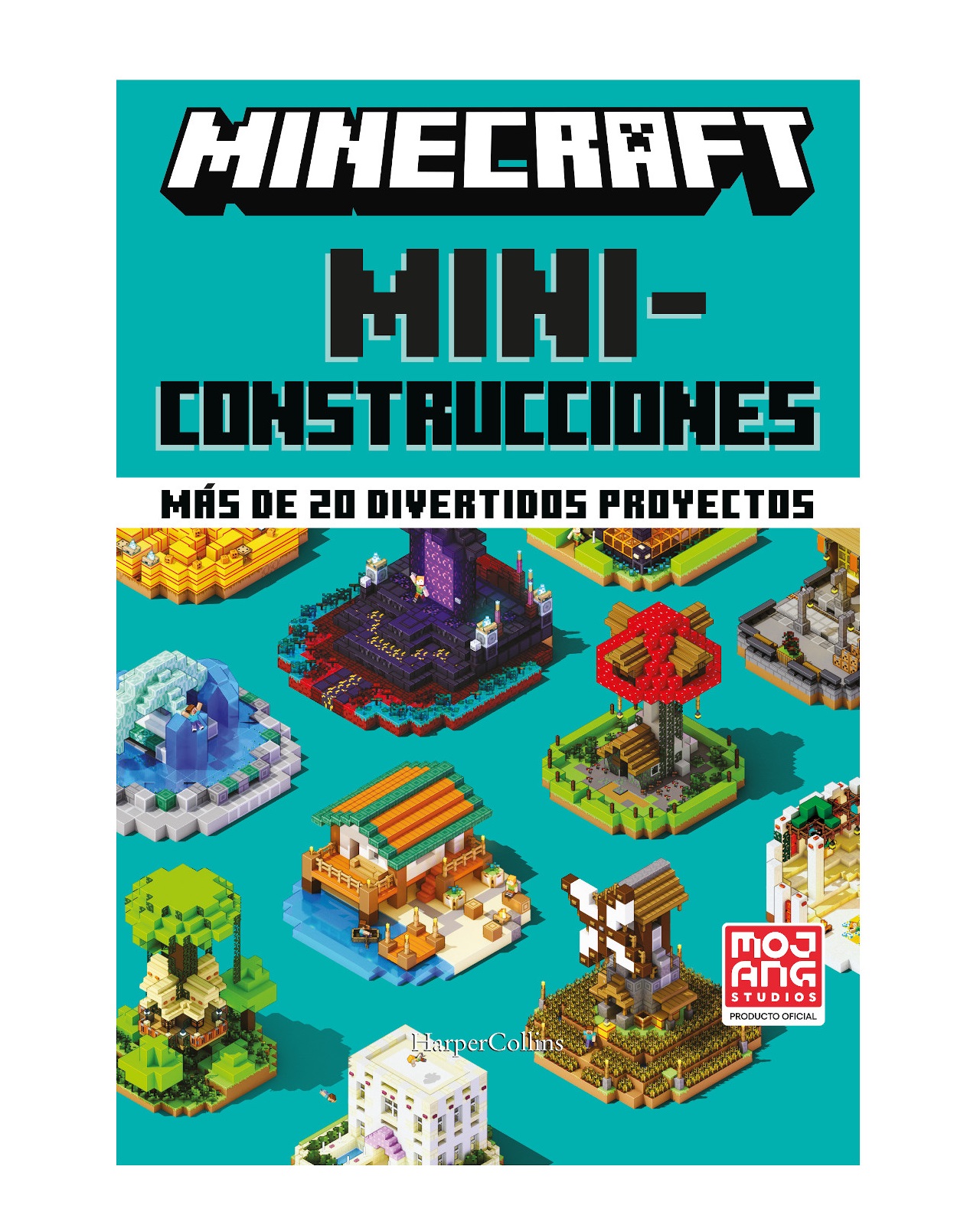 Foto 2 pulgar | Libro - Minecraft: Miniconstrucciones - Harperkids Ibérica - Mojang AB